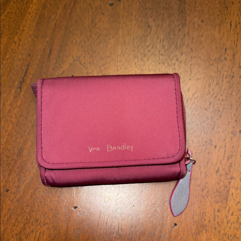 Vera Bradley Maroon Wallet